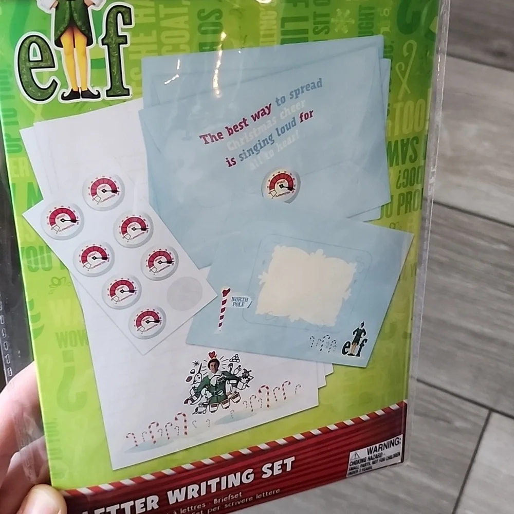 Elf Letter Writing Set
